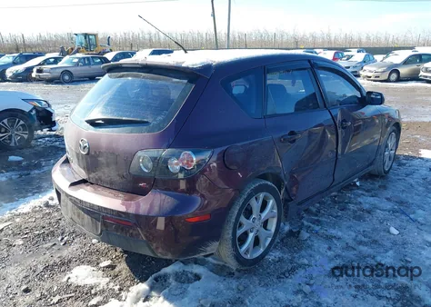2007 Mazda Mazda3 S Touring z USA, uszkodzony, nr VIN JM1BK343871700362
